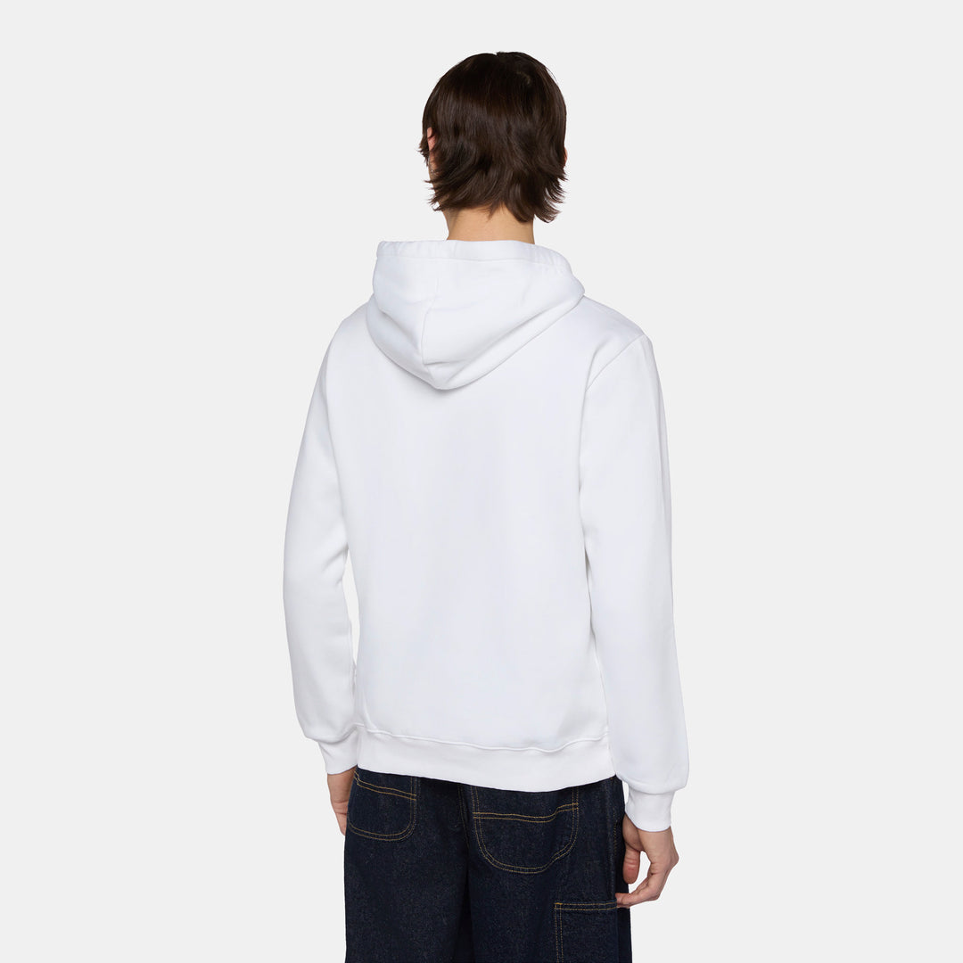 ICON LOGO HOODIE / WHITE