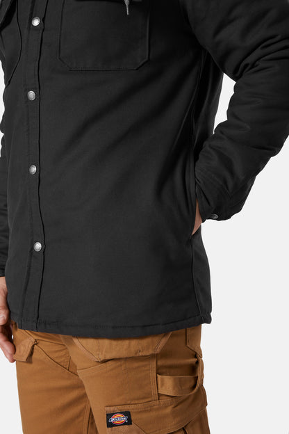 DUCK SHIRT JKT / BLACK