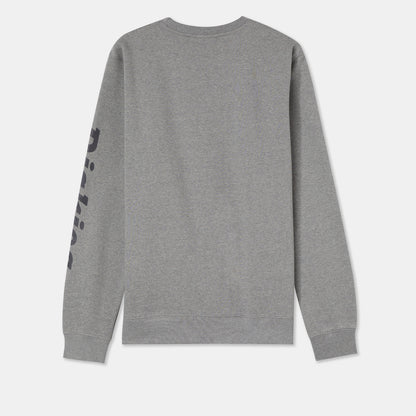 OKEMO GRAPHIC SWEATSHIRT (BCI) / GREY MELANGE