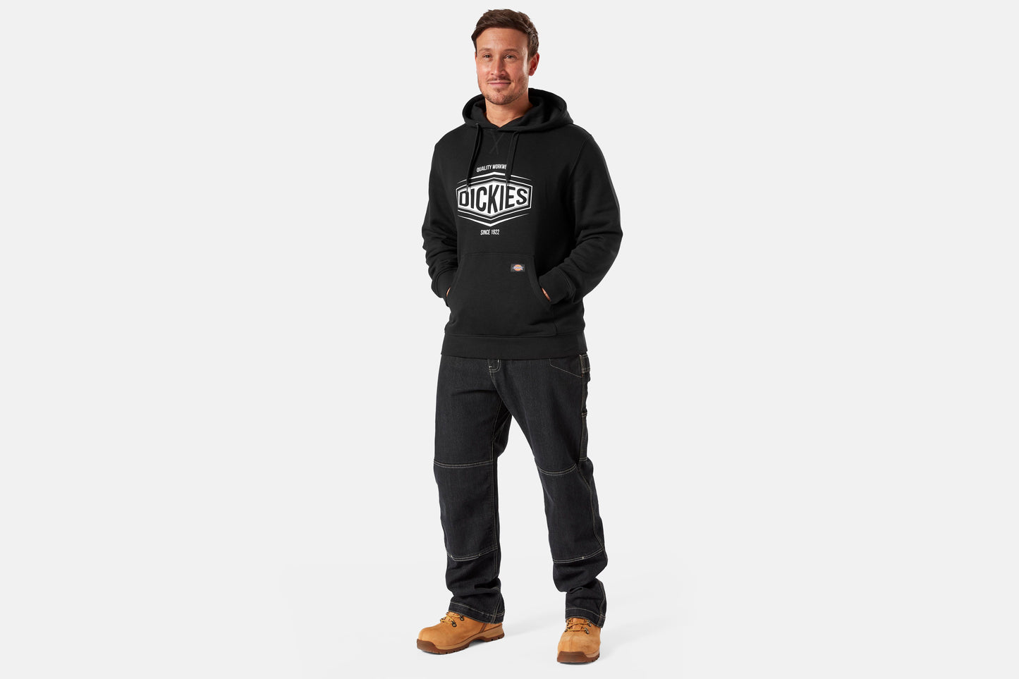 ROCKFIELD HOODIE (BCI) / BLACK