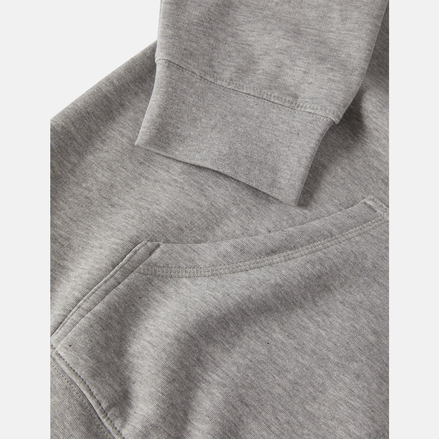 ROCKFIELD HOODIE (BCI) / GREY MELANGE