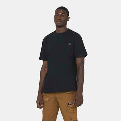 SS POCKET TEE RELAXED / BLACK