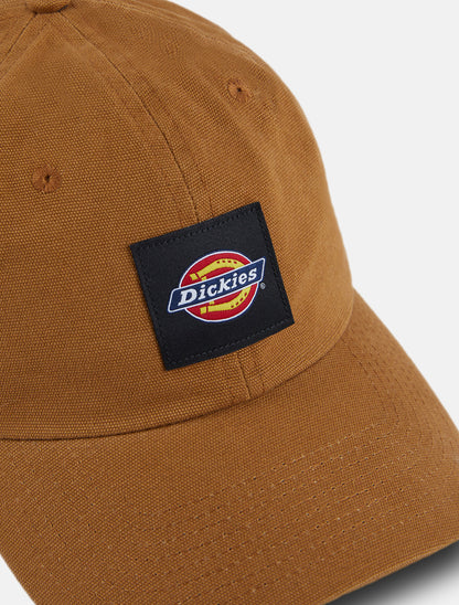 DICKIES WASHED CANVAS CAP / BROWN DUCK