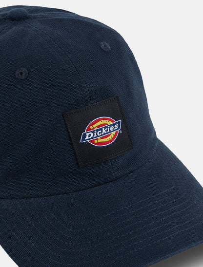 DICKIES WASHED CANVAS CAP / DARK NAVY