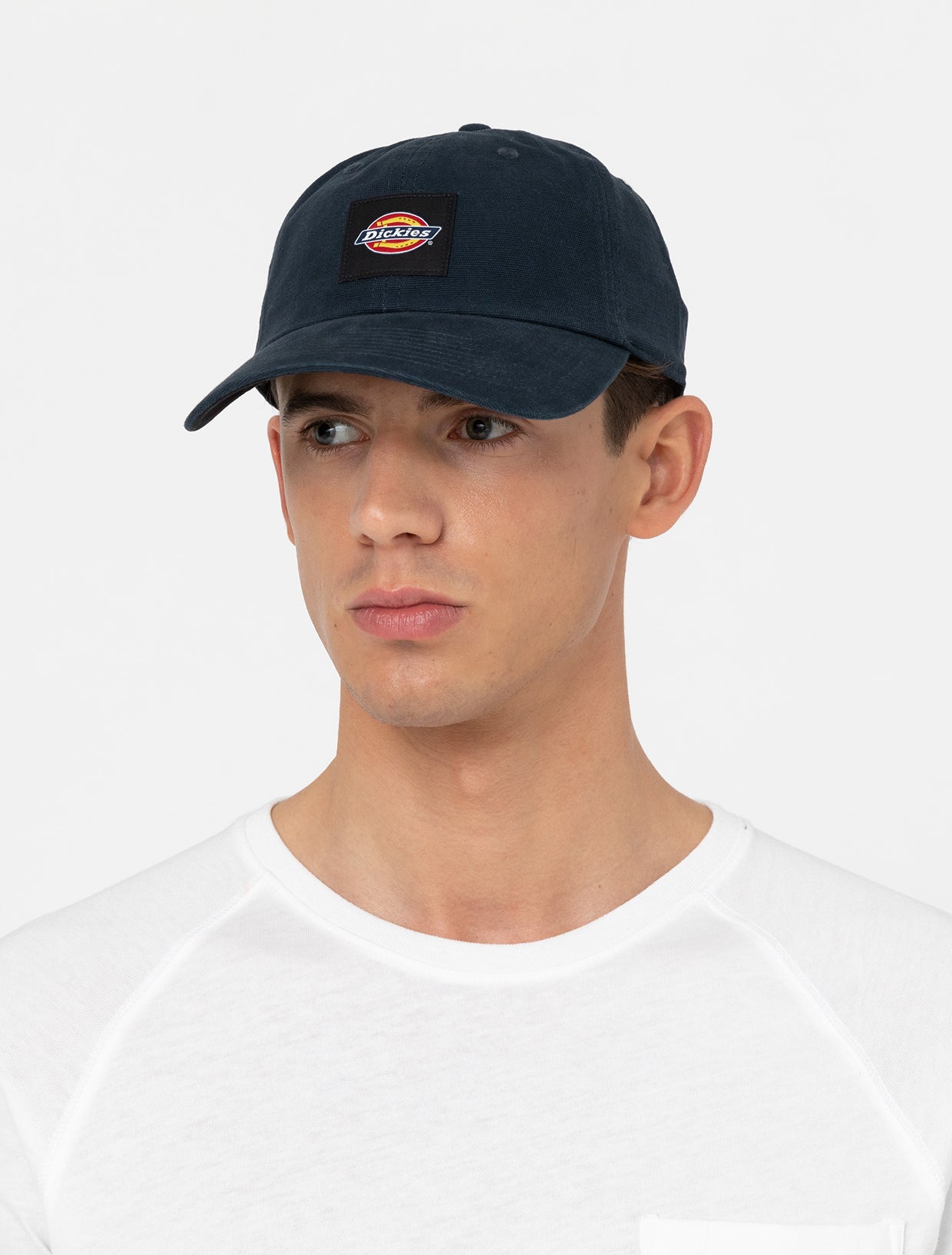 DICKIES WASHED CANVAS CAP / DARK NAVY