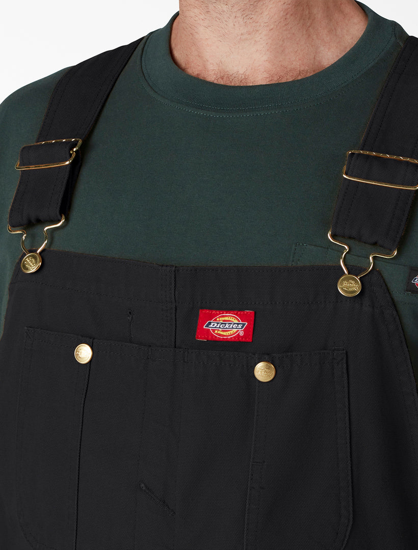 CLASSIC BIB OVERALLS / RINSED BLACK