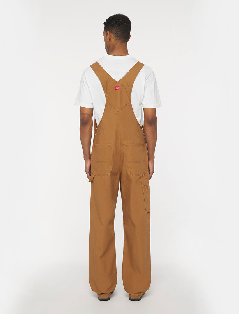 CLASSIC BIB OVERALLS / RINSED BROWN