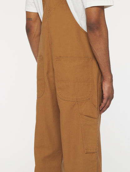 CLASSIC BIB OVERALLS / RINSED BROWN