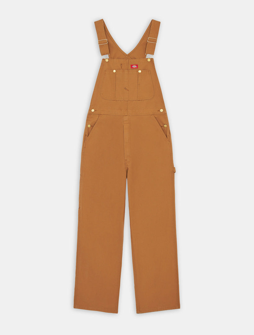 CLASSIC BIB OVERALLS / RINSED BROWN