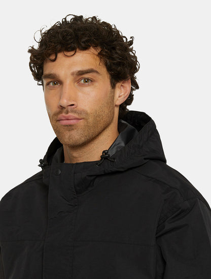 WATERPROOF RAIN JACKET / BLACK